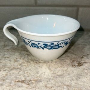 Vintage Corelle Old Town Blue Coffee tea cup mug open handle